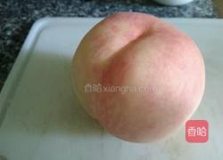 水蜜桃酸奶奶昔的做法图解1