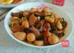 鹧鸪蛋炖五花肉的做法图解6