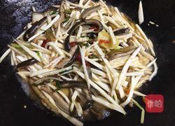 茭白炒鳝丝的做法图解10