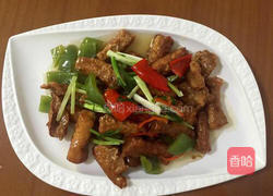 醋溜鲨鱼肉的做法图解6