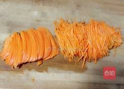 清炒胡萝卜的做法图解2