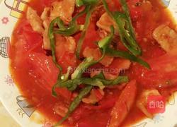 西红柿炒肉的做法图解6