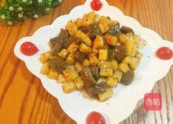 牛肉粒年糕的做法图解7