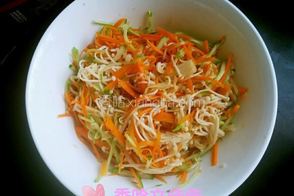 凉拌金针菇