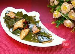 海带炒肉片的做法图解8