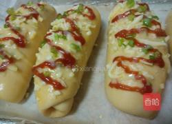 葱香芝士火腿面包的做法图解6