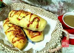 葱香芝士火腿面包的做法图解7
