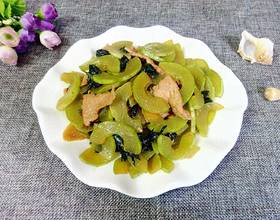 白瓜炒肉[图]