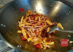 肉炒香素鸡的做法图解6