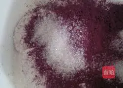 Illustration of how to make purple sweet potato buns 2