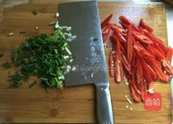 茭白炒腊肉的做法图解3