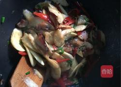 茭白炒腊肉的做法图解9