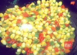 双椒炒玉米的做法图解8