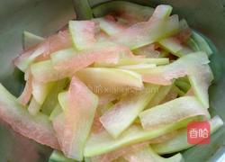 脆爽西瓜皮的做法图解4