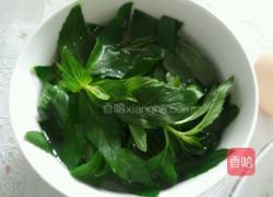 薄荷鸡蛋饼的做法图解1