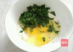 薄荷鸡蛋饼的做法图解3