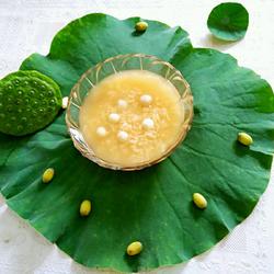 荷叶莲子粥的做法[图]