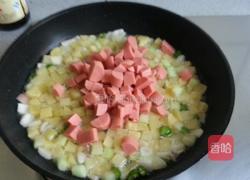 五彩炸酱丁的做法图解6