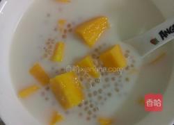 芒果椰奶西米露的做法图解9