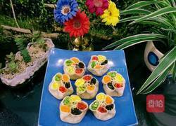 五福花式蒸饺的做法图解19