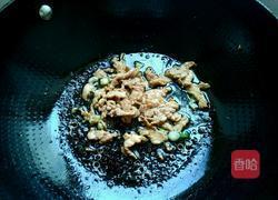 秋葵炒肉的做法图解5