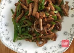 辣椒炒猪肚的做法图解4