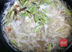 豆角鸡蛋面的做法图解4