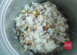 腊肠板栗大米饭的做法图解6