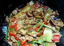 窝笋炒猪肝的做法图解9