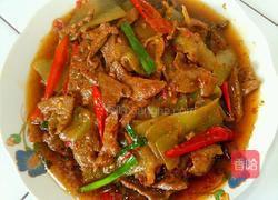 窝笋炒猪肝的做法图解10