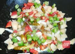 泡辣椒爆鸡胗的做法图解5