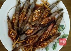 蒜蓉虾的做法图解4
