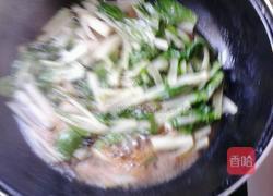 豆豉小白菜的做法图解3