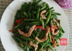 豇豆炒里脊的做法图解8