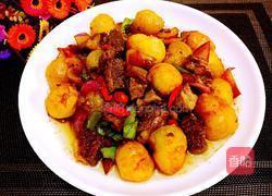 土豆泥球烧牛肉的做法图解16