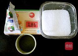 抹茶椰汁千层马蹄糕的做法图解1