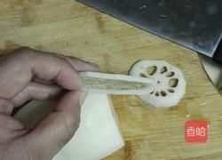 糖醋藕盒的做法图解2