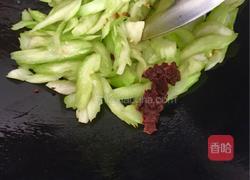 猪肉炒西芹的做法图解8