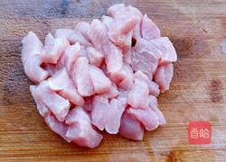 肉段烧茄子的做法图解2