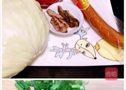 美式烤肉烤肠炒饭的做法图解1