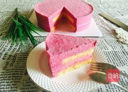 ♥️火龙果慕斯蛋糕的做法图解12