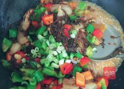 彩椒冬菜五花肉的做法图解9