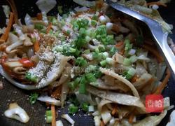 素炒饼丝的做法图解9