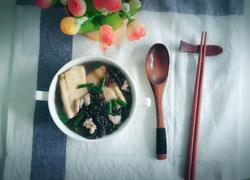 豆腐肉沫紫菜汤