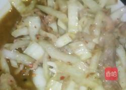 白菜梗炒肉的做法图解6