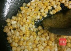 火腿炒玉米的做法图解4