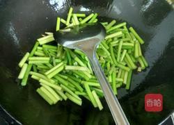 蒜苔炒肉丝的做法图解8