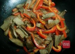 红椒炒猪舌的做法图解9