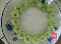 蜜红豆黄瓜卷的做法图解3