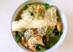 虾仁鸡蛋面线糊